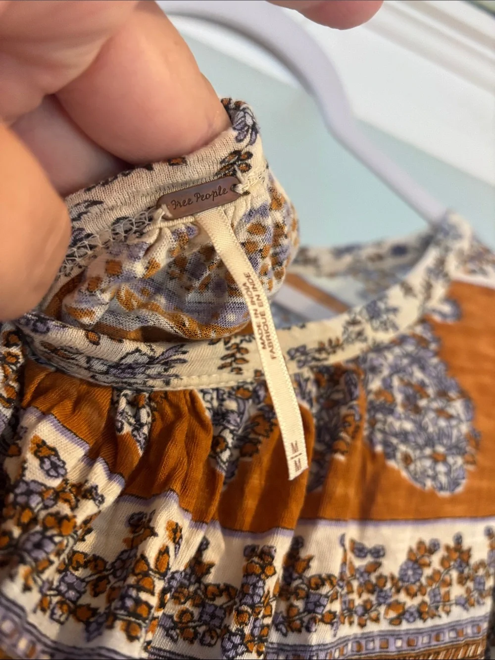 Free People Paisley Tee